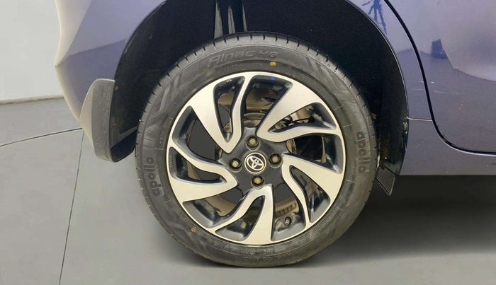 2020 Toyota Glanza V CVT, Petrol, Automatic, 55,302 km, Right Rear Wheel