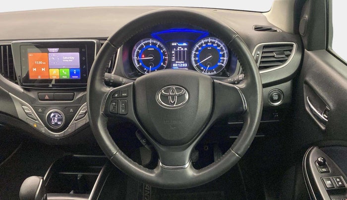 2020 Toyota Glanza V CVT, Petrol, Automatic, 55,302 km, Steering Wheel Close Up