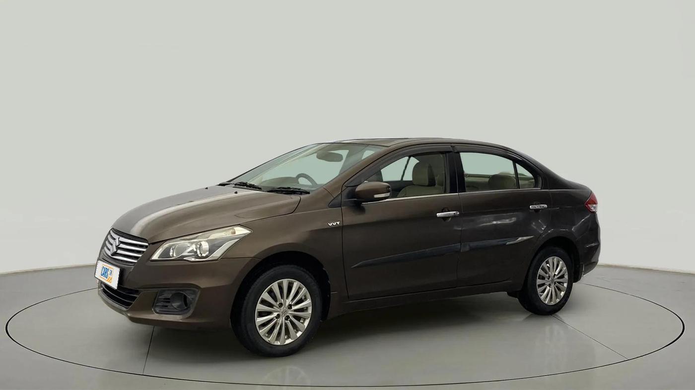 2015 Maruti Ciaz ZXI, Petrol, Manual, 95,422 km, Left Front Diagonal