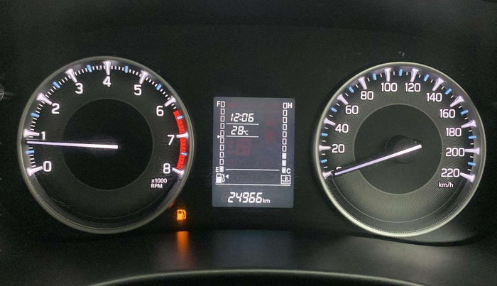 2023 Maruti FRONX DELTA PLUS 1.2MT, Petrol, Manual, 24,935 km, Odometer Image