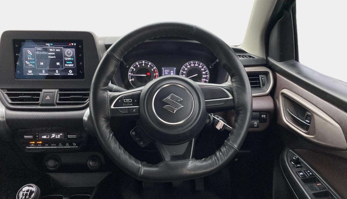 2023 Maruti FRONX DELTA PLUS 1.2MT, Petrol, Manual, 24,935 km, Steering Wheel Close Up