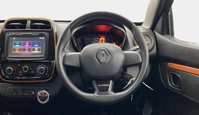 2018 Renault Kwid CLIMBER 1.0 AMT, Petrol, Automatic, 23,830 km, Steering Wheel Close Up