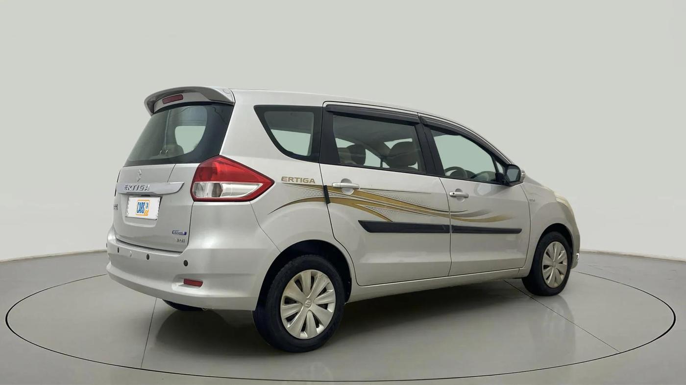 2016 Maruti Ertiga VDI SHVS, Diesel, Manual, 77,621 km, Right Back Diagonal