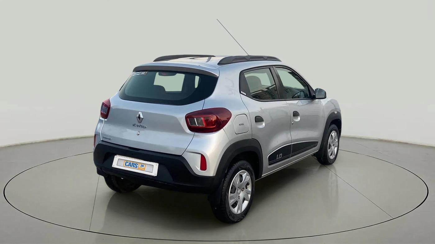 2021 Renault Kwid RXT 1.0 AMT (O), Petrol, Automatic, 16,962 km, Right Back Diagonal