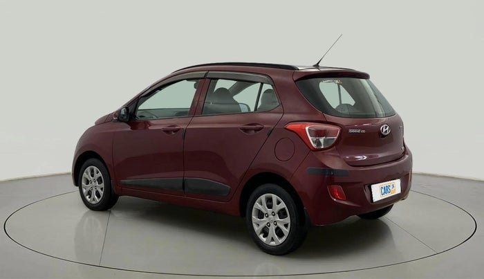 2016 Hyundai Grand i10 SPORTZ 1.2 KAPPA VTVT, Petrol, Manual, 65,066 km, Left Back Diagonal