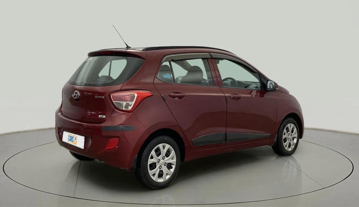2016 Hyundai Grand i10 SPORTZ 1.2 KAPPA VTVT, Petrol, Manual, 65,066 km, Right Back Diagonal