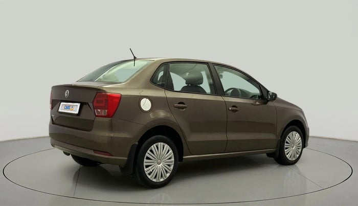 2018 Volkswagen Ameo COMFORTLINE 1.0L, Petrol, Manual, 79,590 km, Right Back Diagonal