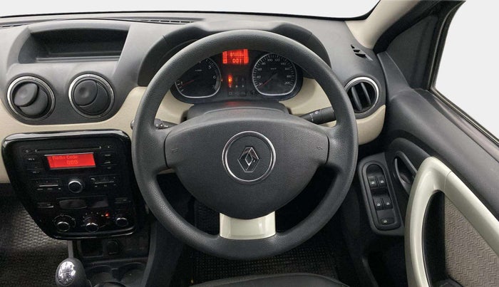 2013 Renault Duster 85 PS RXL DIESEL, Diesel, Manual, 87,338 km, Steering Wheel Close Up