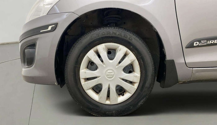 2014 Maruti Swift Dzire VXI, Petrol, Manual, 51,650 km, Left Front Wheel