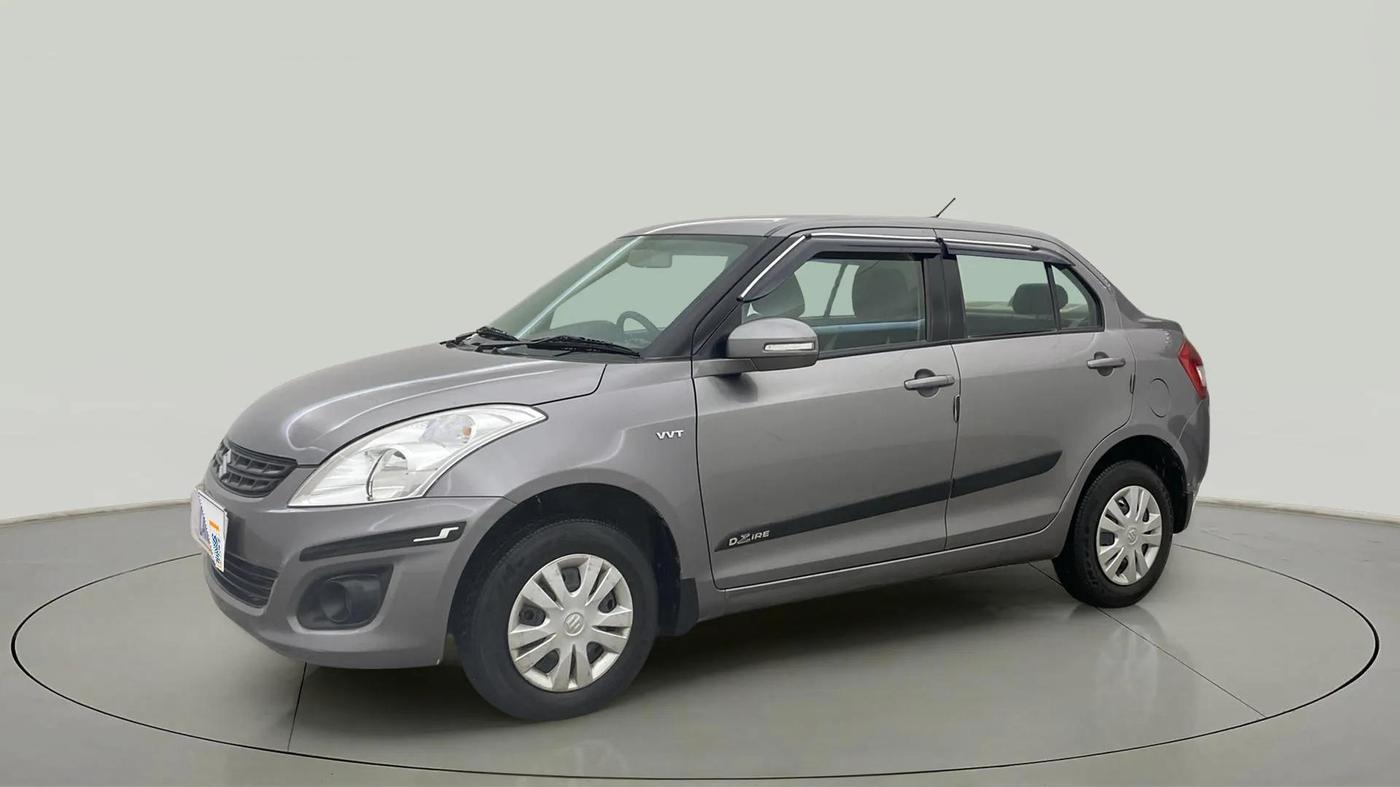 2014 Maruti Swift Dzire VXI, Petrol, Manual, 51,650 km, Left Front Diagonal