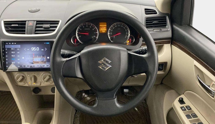 2014 Maruti Swift Dzire VXI, Petrol, Manual, 51,650 km, Steering Wheel Close Up