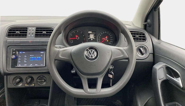 2019 Volkswagen Polo TRENDLINE 1.0L, Petrol, Manual, 25,854 km, Steering Wheel Close Up