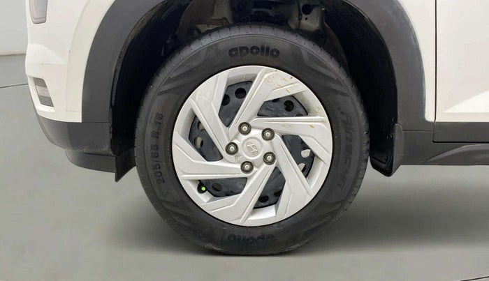 2022 Hyundai Creta E 1.5 PETROL, Petrol, Manual, 23,417 km, Left Front Wheel