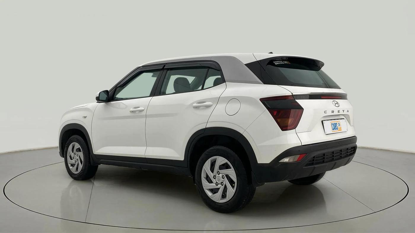 2022 Hyundai Creta E 1.5 PETROL, Petrol, Manual, 23,533 km, Left Back Diagonal