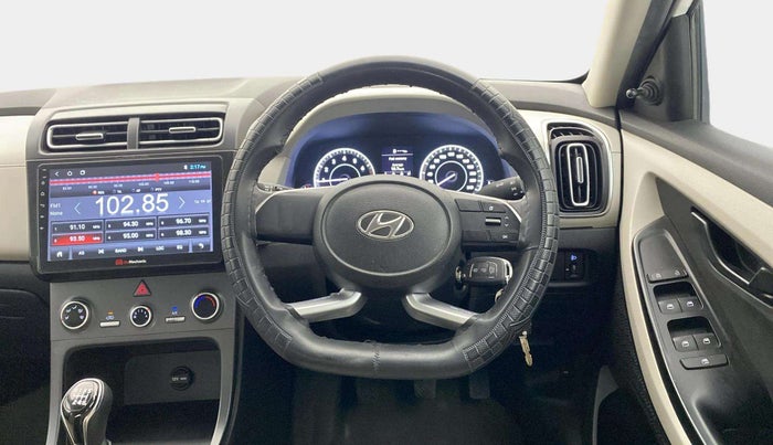 2022 Hyundai Creta E 1.5 PETROL, Petrol, Manual, 23,417 km, Steering Wheel Close Up