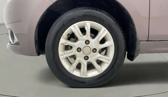 2018 Tata Tiago XZA PETROL, Petrol, Automatic, 70,951 km, Left Front Wheel