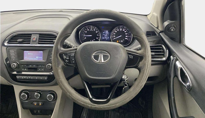 2018 Tata Tiago XZA PETROL, Petrol, Automatic, 70,951 km, Steering Wheel Close Up