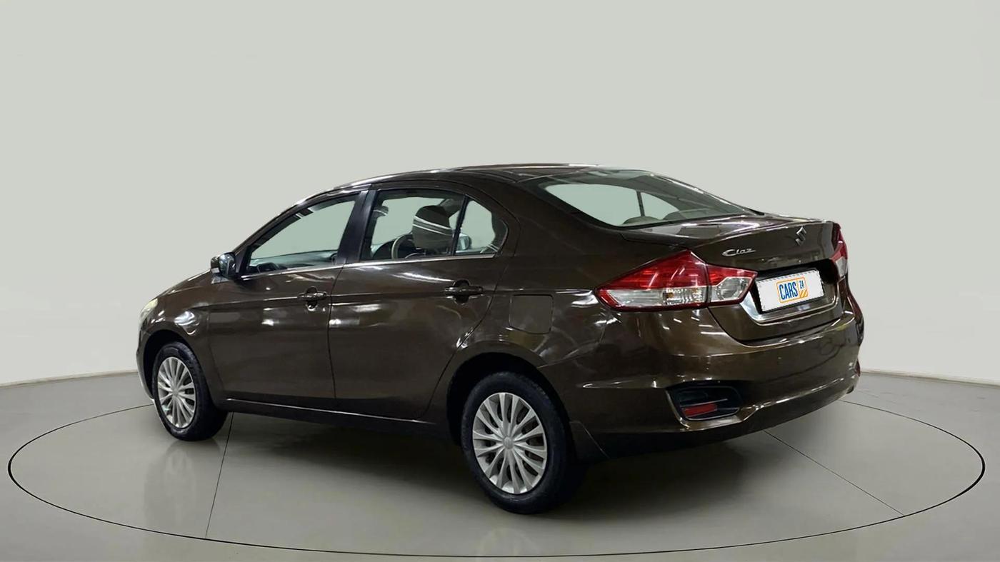 2017 Maruti Ciaz DELTA 1.4 MT PETROL, Petrol, Manual, 35,699 km, Left Back Diagonal