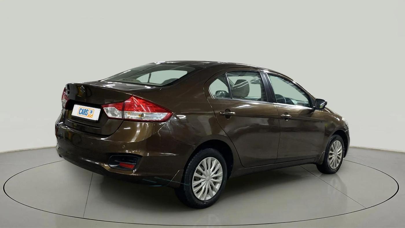 2017 Maruti Ciaz DELTA 1.4 MT PETROL, Petrol, Manual, 35,699 km, Right Back Diagonal