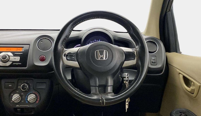 2015 Honda Amaze 1.2L I-VTEC S, Petrol, Manual, 51,359 km, Steering Wheel Close Up