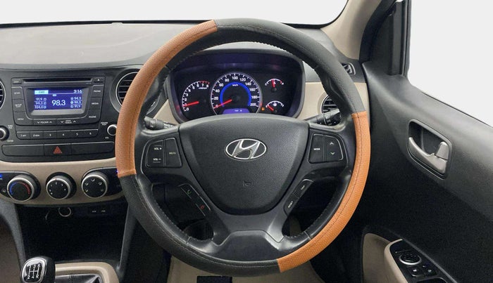 2014 Hyundai Grand i10 ASTA 1.2 KAPPA VTVT, Petrol, Manual, 72,433 km, Steering Wheel Close Up