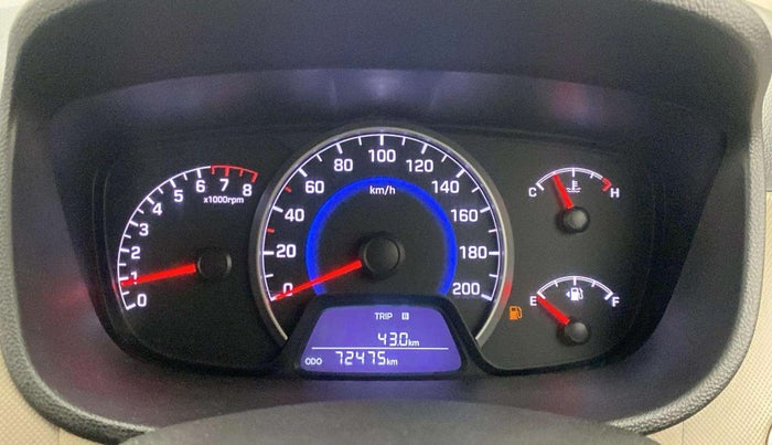 2014 Hyundai Grand i10 ASTA 1.2 KAPPA VTVT, Petrol, Manual, 72,433 km, Odometer Image