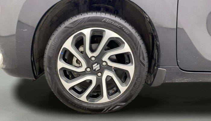 2023 Maruti Baleno ALPHA 1.2 AGS, Petrol, Automatic, 12,201 km, Left Front Wheel