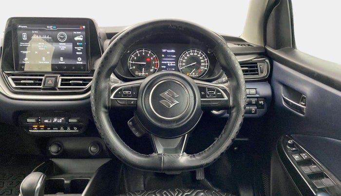 2023 Maruti Baleno ALPHA 1.2 AGS, Petrol, Automatic, 12,201 km, Steering Wheel Close Up