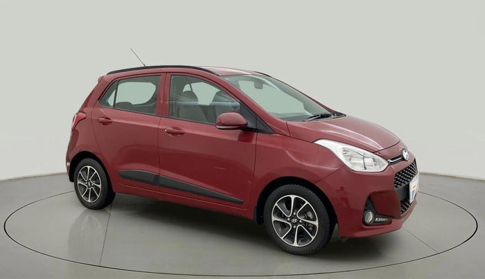 2017 Hyundai Grand i10 SPORTZ (O) AT 1.2 KAPPA VTVT, Petrol, Automatic, 39,301 km, Right Front Diagonal
