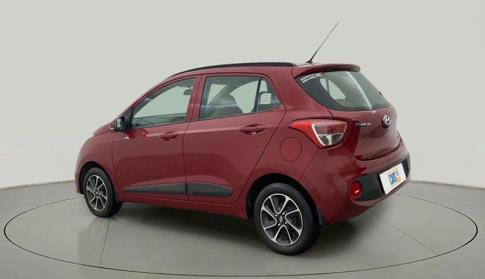 2017 Hyundai Grand i10 SPORTZ (O) AT 1.2 KAPPA VTVT, Petrol, Automatic, 39,301 km, Left Back Diagonal