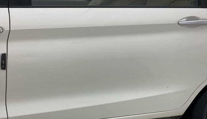 2021 Maruti Ertiga ZXI+ SHVS, Petrol, Manual, 27,439 km, Rear left door - Slightly dented