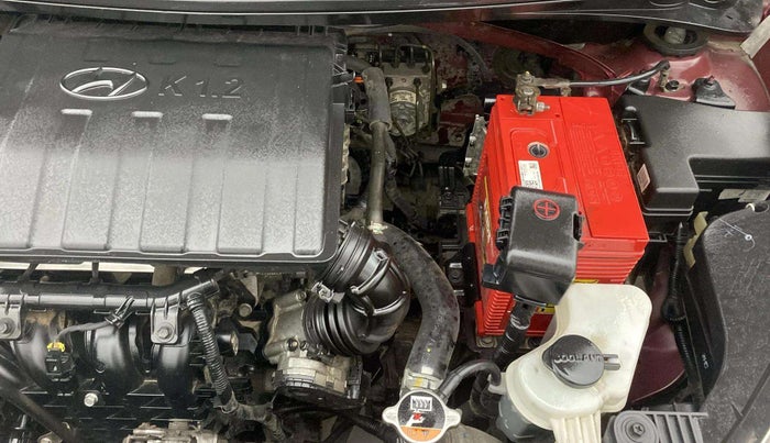 2015 Hyundai Grand i10 ASTA (O) 1.2 KAPPA VTVT, Petrol, Manual, 36,719 km, Engine View - Left