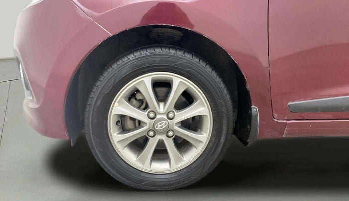 2015 Hyundai Grand i10 ASTA (O) 1.2 KAPPA VTVT, Petrol, Manual, 36,719 km, Left Front Wheel