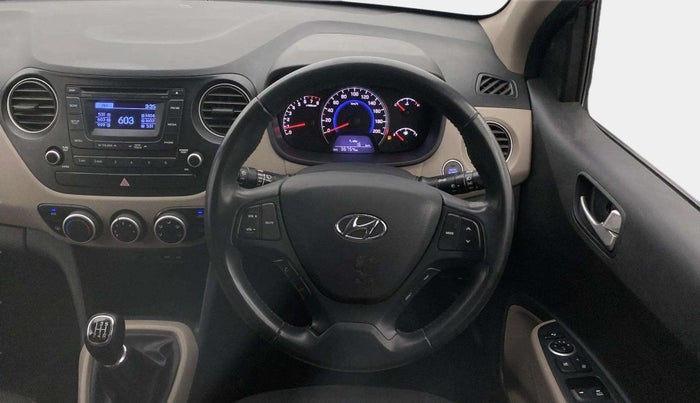 2015 Hyundai Grand i10 ASTA (O) 1.2 KAPPA VTVT, Petrol, Manual, 36,719 km, Steering Wheel Close Up