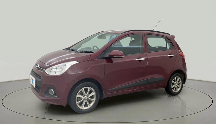 2015 Hyundai Grand i10 ASTA (O) 1.2 KAPPA VTVT, Petrol, Manual, 36,719 km, Left Front Diagonal