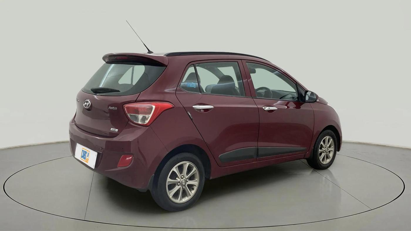 2015 Hyundai Grand i10 ASTA (O) 1.2 KAPPA VTVT, Petrol, Manual, 36,719 km, Right Back Diagonal
