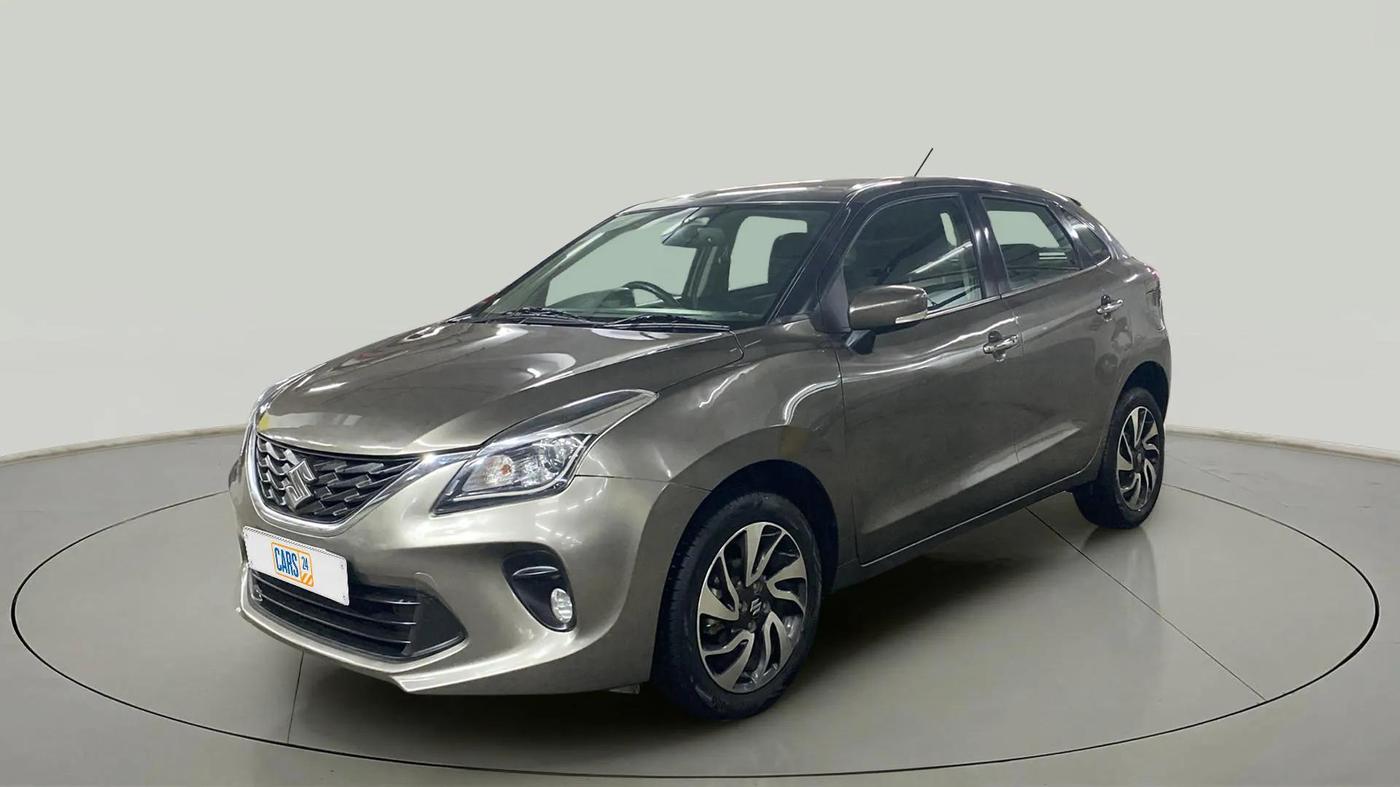 2019 Maruti Baleno ZETA CVT PETROL 1.2, Petrol, Automatic, 52,206 km, Left Front Diagonal