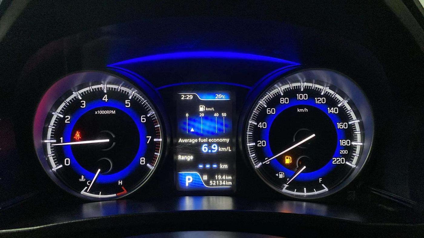 2019 Maruti Baleno ZETA CVT PETROL 1.2, Petrol, Automatic, 52,206 km, Odometer Image