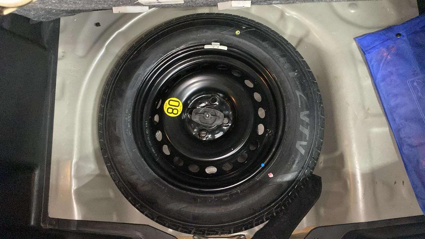 2019 Maruti Baleno ZETA CVT PETROL 1.2, Petrol, Automatic, 52,206 km, Spare Tyre