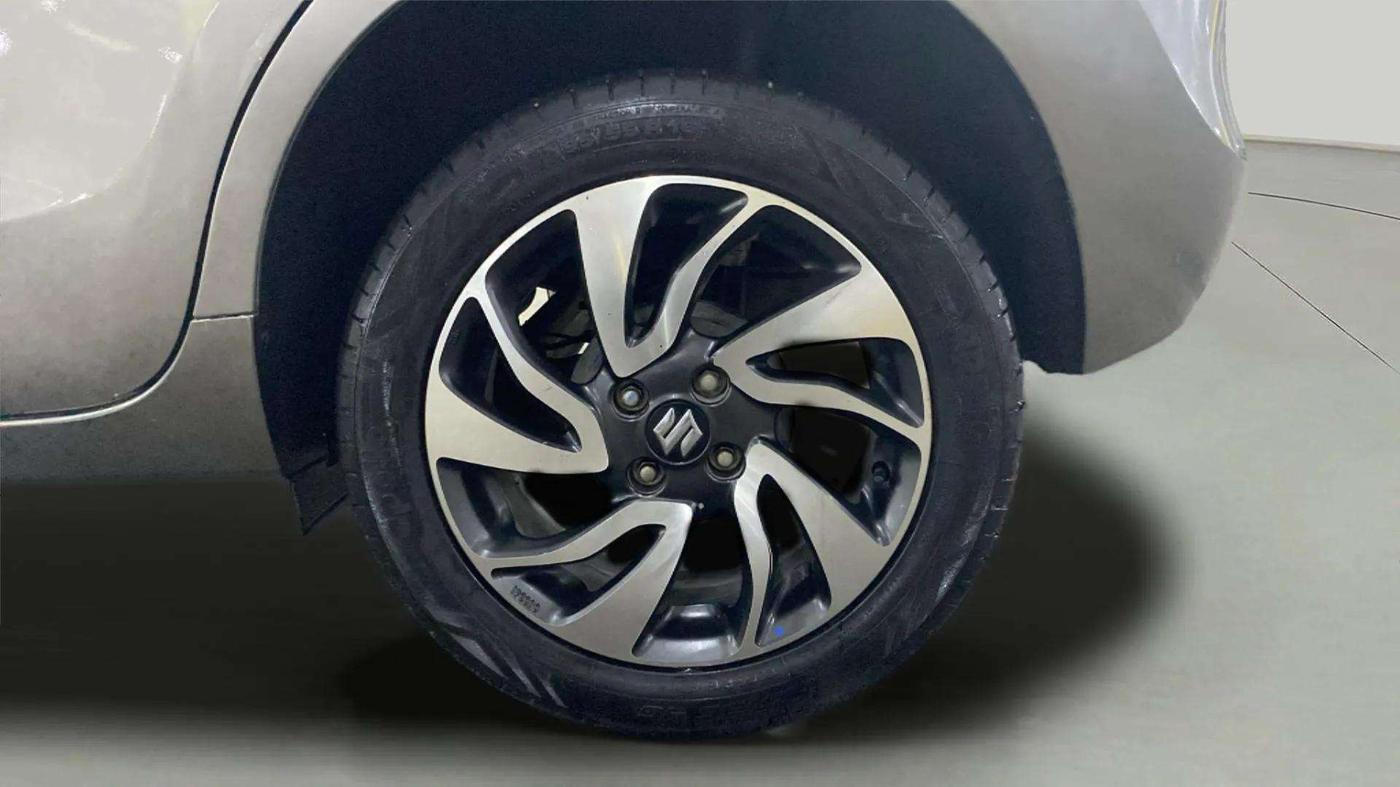 2019 Maruti Baleno ZETA CVT PETROL 1.2, Petrol, Automatic, 52,206 km, Left Rear Wheel