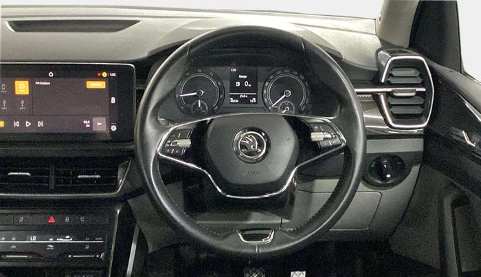 2021 Skoda KUSHAQ STYLE 1.0L TSI MT, Petrol, Manual, 49,263 km, Steering Wheel Close Up