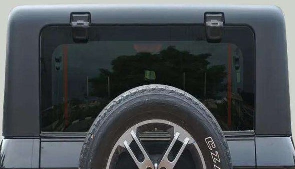 2021 Mahindra Thar LX D 4*4 MT HT, Diesel, Manual, 52,438 km, Rear Windshield