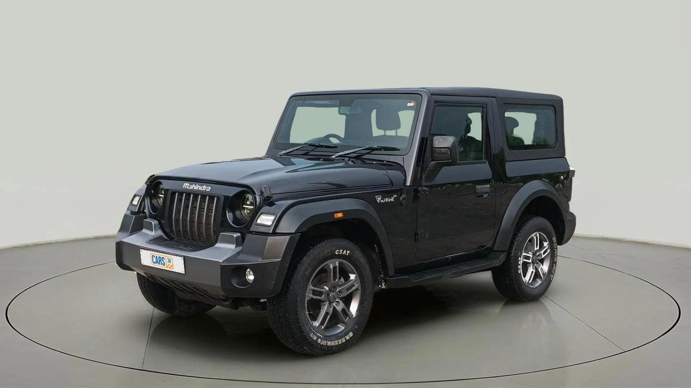 2021 Mahindra Thar LX D 4*4 MT HT, Diesel, Manual, 52,438 km, Left Front Diagonal