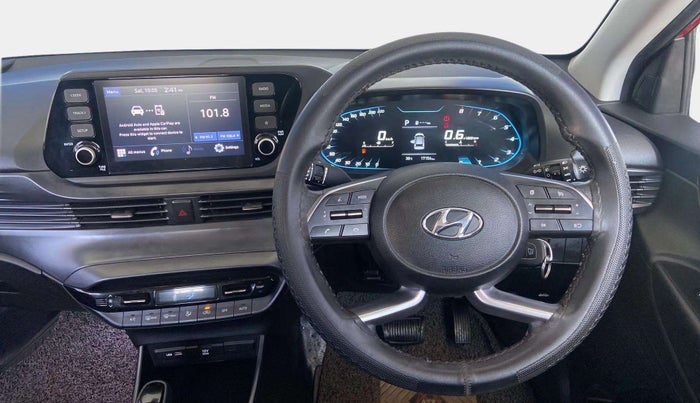 2022 Hyundai NEW I20 Sportz 1.2 IVT, Petrol, Automatic, 17,129 km, Steering Wheel Close Up