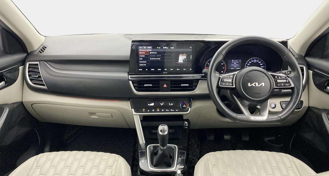 2023 KIA SELTOS  HTX 1.5 PETROL MT, Petrol, Manual, 25,175 km, Dashboard