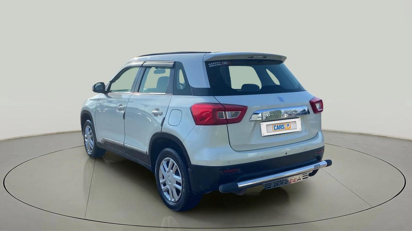 2021 Maruti Vitara Brezza VXI, Petrol, Manual, 43,011 km, Left Back Diagonal