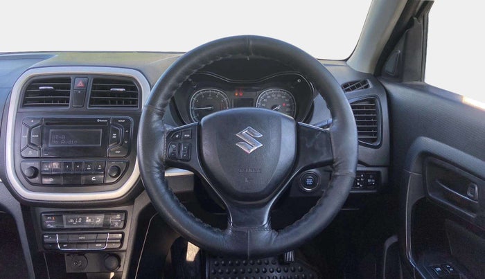 2021 Maruti Vitara Brezza VXI, Petrol, Manual, 42,854 km, Steering Wheel Close Up
