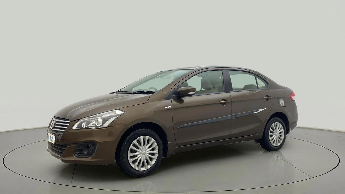 2017 Maruti Ciaz VXI (O), Petrol, Manual, 54,179 km, Left Front Diagonal