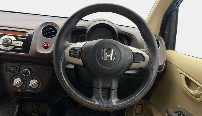 2013 Honda Amaze 1.2L I-VTEC S, Petrol, Manual, 70,308 km, Steering Wheel Close Up