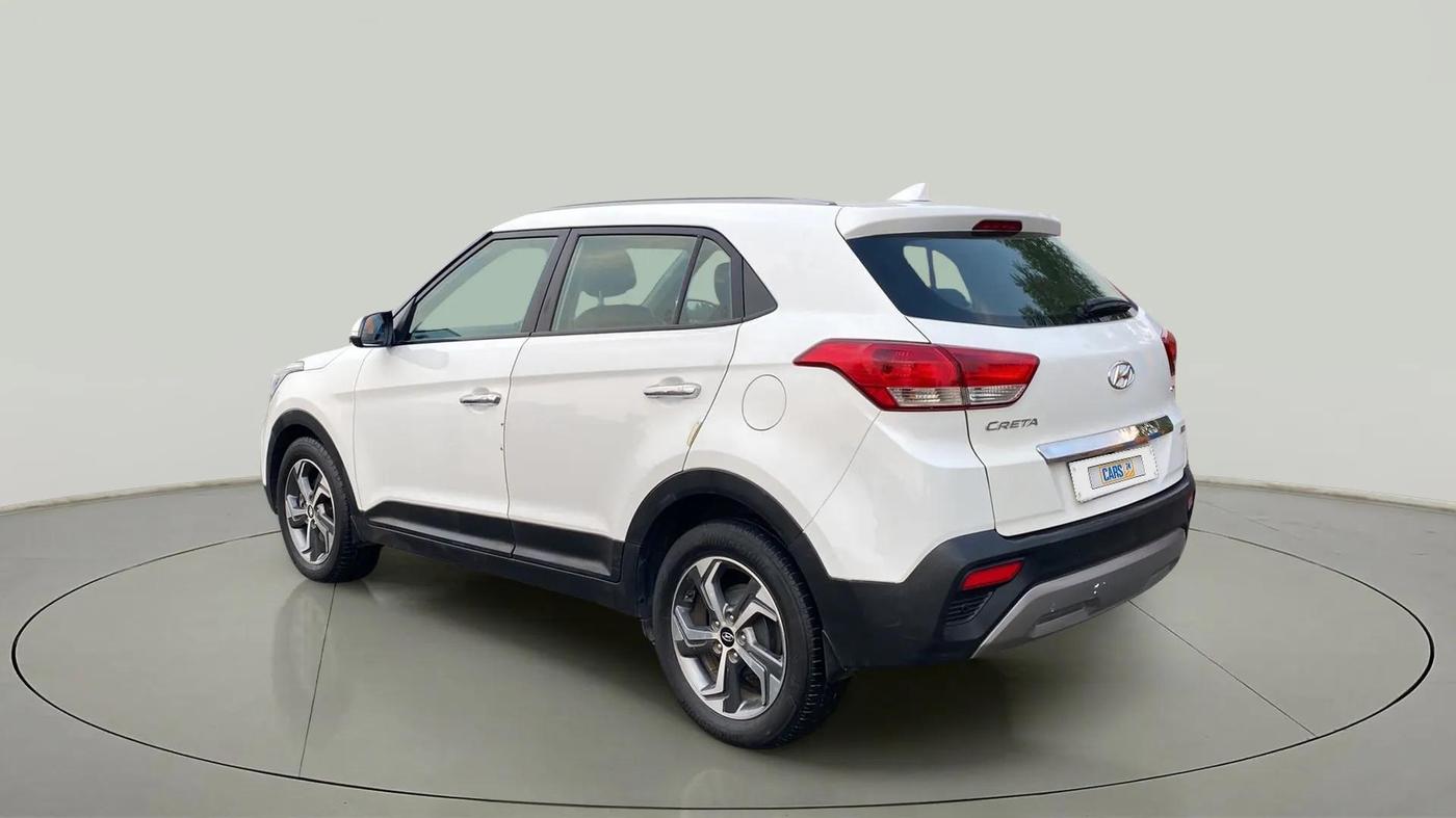 2018 Hyundai Creta SX AT 1.6 PETROL, Petrol, Automatic, 97,590 km, Left Back Diagonal